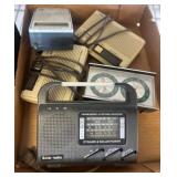 Portable Radios and Vintage Thermometers