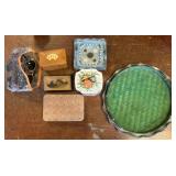 Decorative Boxes and Accessories Lot