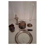 Sterling Silver and Crystal Table Accessories