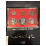 1980 United States Proof Coin Set