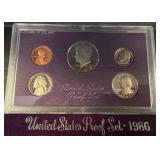 1986 United States Proof Coin Set