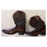 Womenï¿½s Leather Western Boots, Size 7B