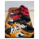 Two Pairs of Nike Air Jordan Shoes, Size 6.5Y
