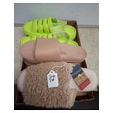 Women's Slide Sandals, Size 7-8