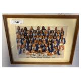 2002 Dallas Cowboys Cheerleaders Signed Photo