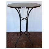 LuLu & Co. Round Table With Metal Frame