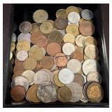 World Coins in Box