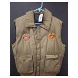 USMC Olive Vest With The Few, The Proud Patches