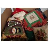 Decorative Holiday-Themed Pillows