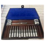 Spiral Drill Bits in Presentation Case