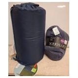 Embark Sleeping Bag and Soho Loft Sheet Set