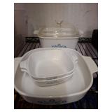 CorningWare Blue Cornflower Baking Dishes