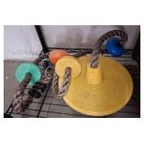 Children's Rope Swing with Plastic Disc Seat