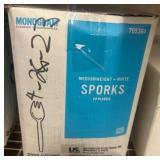 2000 Count Box of Mediumweight White Plastic Spork