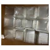 Bulk Lot of Small Clear Plastic Containers