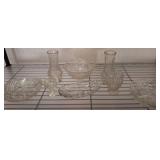 Clear Pressed Glass Tableware