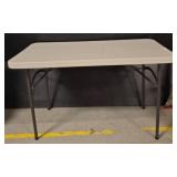 Samsonite Folding Table with Metal Legs