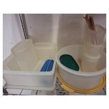 Plastic Storage Containers and Lids