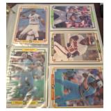 Binder of Assorted Donruss Baseball Cards