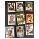 Baseball Cards in Protective Sleeves
