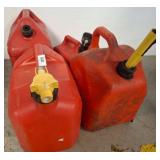 Red Plastic Gas Cans With Spouts