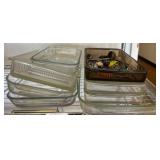 Glass Bakeware and Utensils Assortment