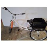 Schwinn Meridian Adult Tricycle with Cargo Basket