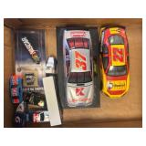 NASCAR Die-Cast Cars, Pins, and Memorabilia Lot