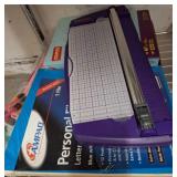 Office Supplies Lot With File Organizer And Pouche