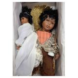 Golden Keepsakes Heirloom Dolls Pair
