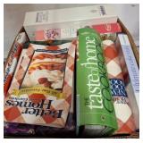 Various Cookbooks in a Box
