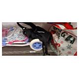 Baby Stroller, Carrier, and Toy Lot