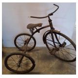 Metal Tricycle with Spring Saddle