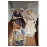 Porcelain Angel Figurines