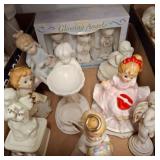 Ceramic Angel Figurines and Decor
