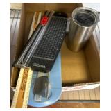 Office Supplies and a Stainless Tumbler