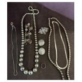 Silver-Tone and costume Jewelry
