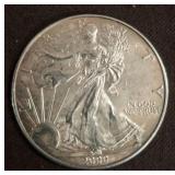 2000 American Silver Eagle Coin, 1 oz Fine Silver