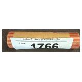 Roll of Wheat Pennies in Paper Wrapper