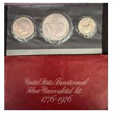 1976 U.S. Bicentennial Silver Coin Set
