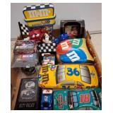 NASCAR Memorabilia and Die-Cast Cars, and tins