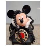Mickey Mouse Rotary-Style Desk Phone by Telemmania