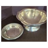 Reed & Barton Silver-Plated Bowl and Dish