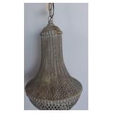 Metal Pendant Light Fixture by Lulu & Co.