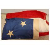 Large Nylon U.S. Flag with Embroidered Stars