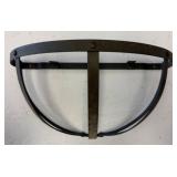 Metal Wall-Mounted Half-Circle Basket, 25in
