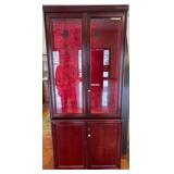 Lighted Guitar Display Cabinet