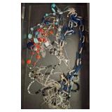 Costume Jewelry in Tray