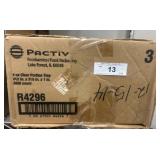 Pactiv 4 oz Clear Portion Trays, 2500 Count