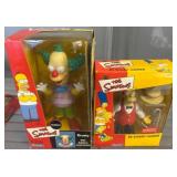 The Simpsons Cartoon Character Figures in Boxes